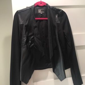 Black Faux leather jacket